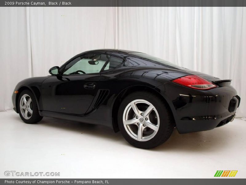 Black / Black 2009 Porsche Cayman