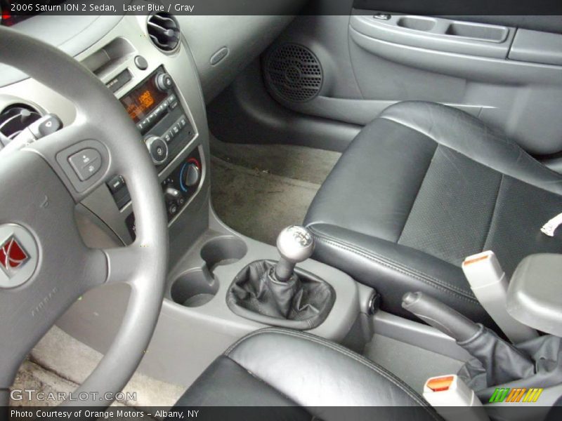 Laser Blue / Gray 2006 Saturn ION 2 Sedan