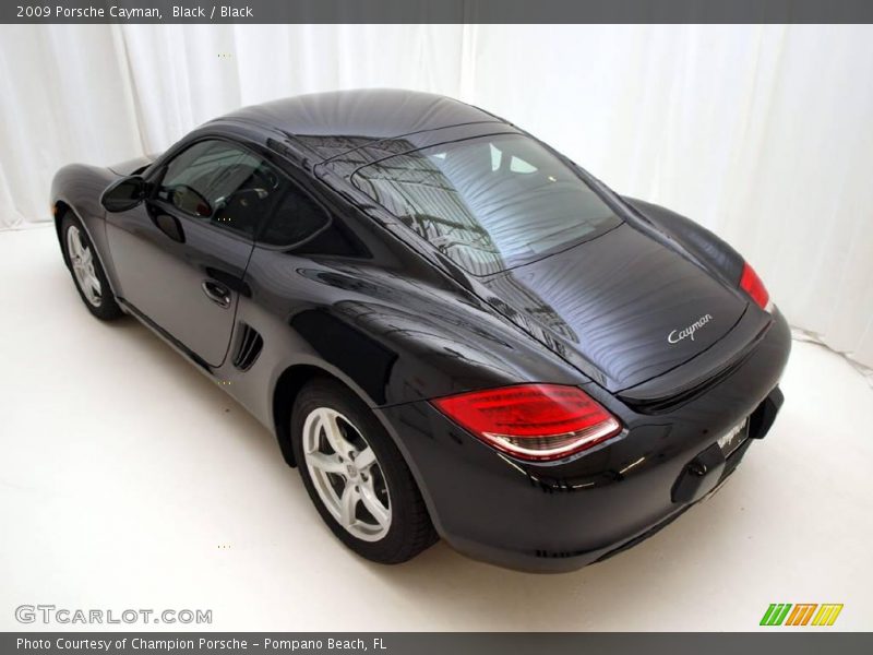 Black / Black 2009 Porsche Cayman