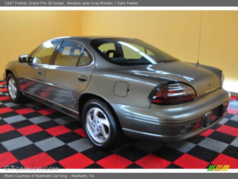 Medium Jade Gray Metallic / Dark Pewter 1997 Pontiac Grand Prix SE Sedan