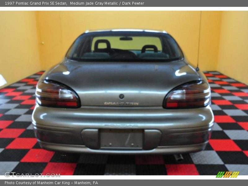 Medium Jade Gray Metallic / Dark Pewter 1997 Pontiac Grand Prix SE Sedan
