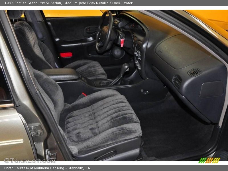 Medium Jade Gray Metallic / Dark Pewter 1997 Pontiac Grand Prix SE Sedan