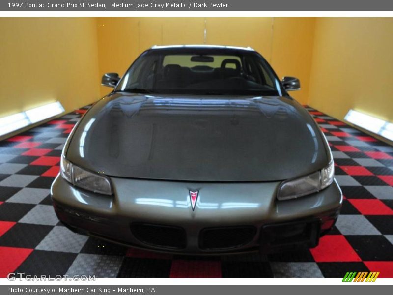 Medium Jade Gray Metallic / Dark Pewter 1997 Pontiac Grand Prix SE Sedan