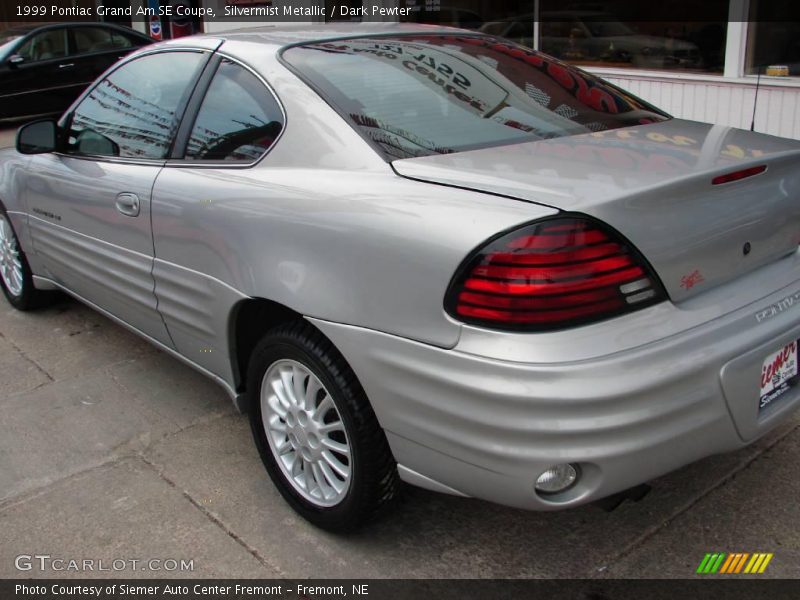 Silvermist Metallic / Dark Pewter 1999 Pontiac Grand Am SE Coupe