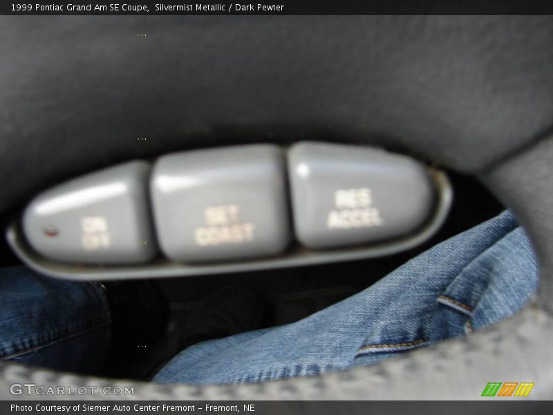 Silvermist Metallic / Dark Pewter 1999 Pontiac Grand Am SE Coupe