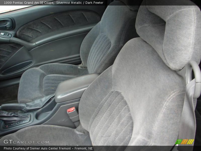Silvermist Metallic / Dark Pewter 1999 Pontiac Grand Am SE Coupe