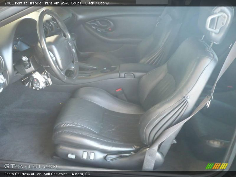 Black / Ebony 2001 Pontiac Firebird Trans Am WS-6 Coupe
