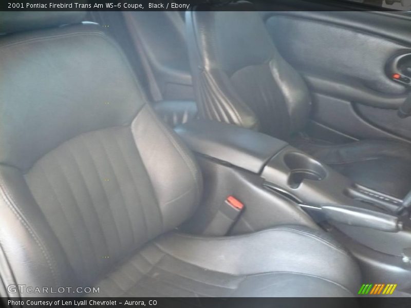Black / Ebony 2001 Pontiac Firebird Trans Am WS-6 Coupe