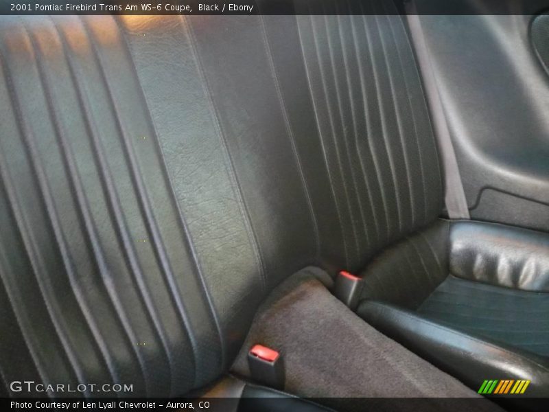 Black / Ebony 2001 Pontiac Firebird Trans Am WS-6 Coupe