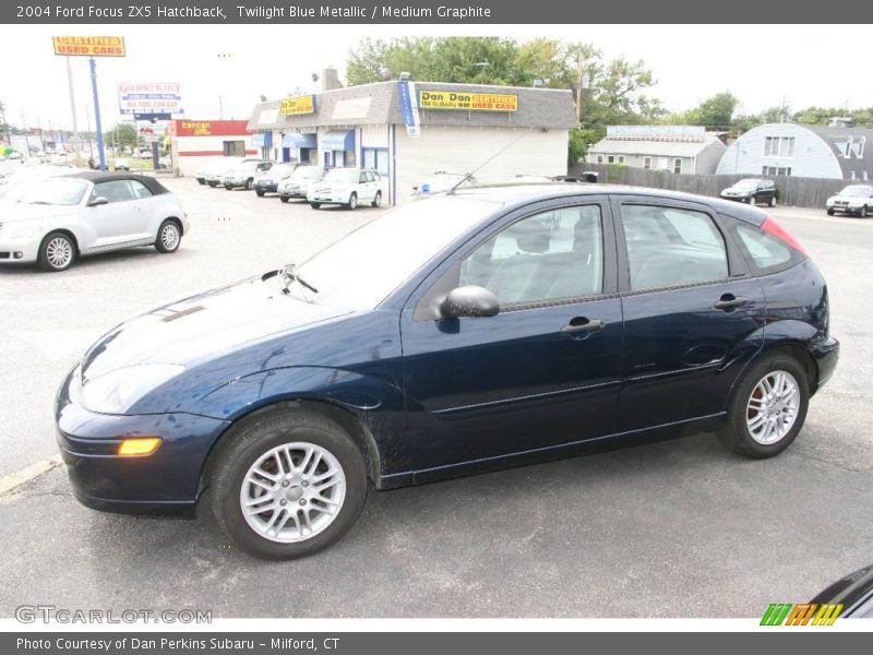 Twilight Blue Metallic / Medium Graphite 2004 Ford Focus ZX5 Hatchback