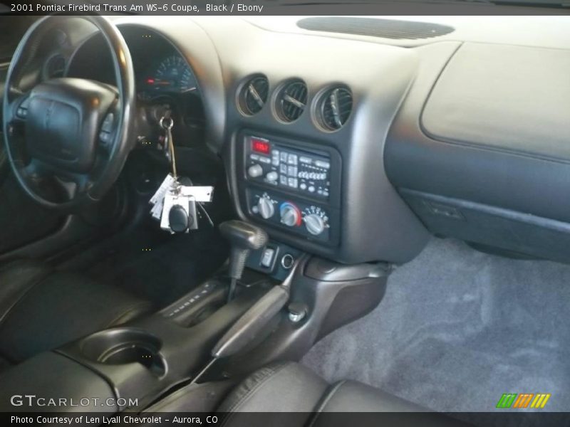 Black / Ebony 2001 Pontiac Firebird Trans Am WS-6 Coupe