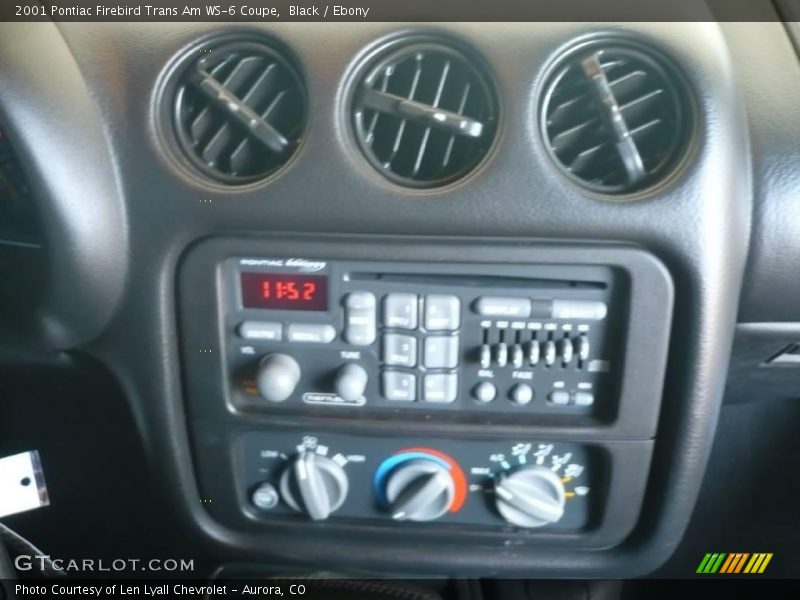 Black / Ebony 2001 Pontiac Firebird Trans Am WS-6 Coupe