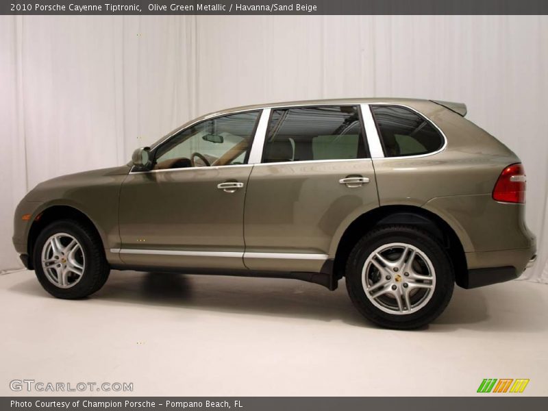 Olive Green Metallic / Havanna/Sand Beige 2010 Porsche Cayenne Tiptronic