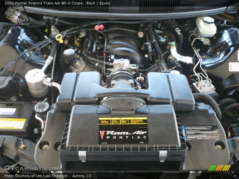 Black / Ebony 2001 Pontiac Firebird Trans Am WS-6 Coupe