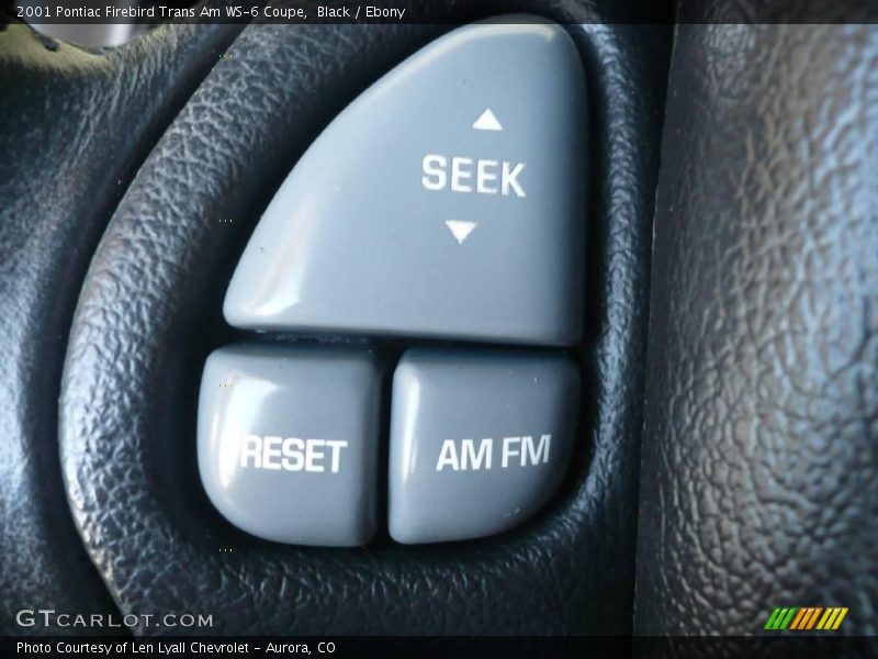Black / Ebony 2001 Pontiac Firebird Trans Am WS-6 Coupe
