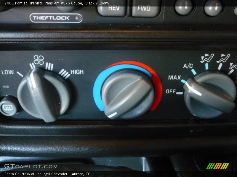 Black / Ebony 2001 Pontiac Firebird Trans Am WS-6 Coupe
