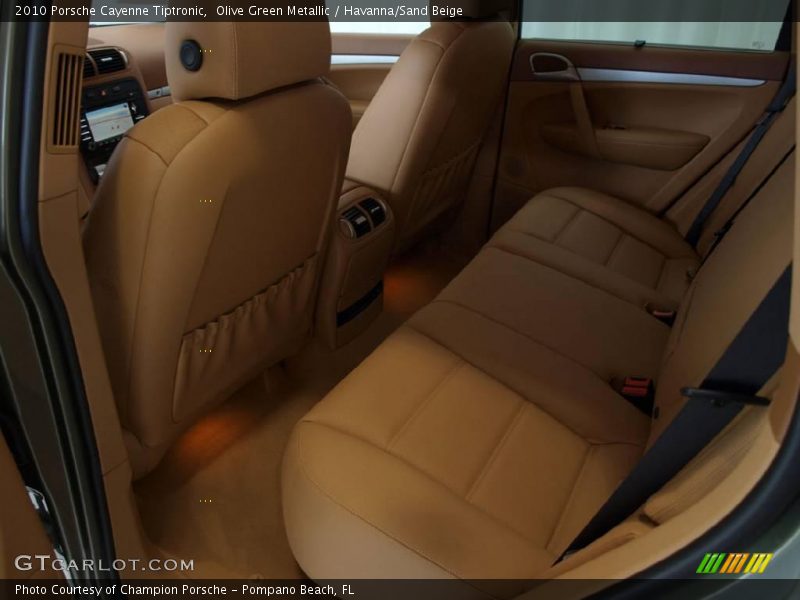 Olive Green Metallic / Havanna/Sand Beige 2010 Porsche Cayenne Tiptronic