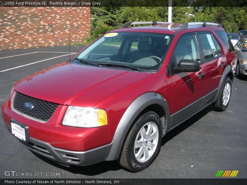 Redfire Metallic / Shale Grey 2006 Ford Freestyle SE
