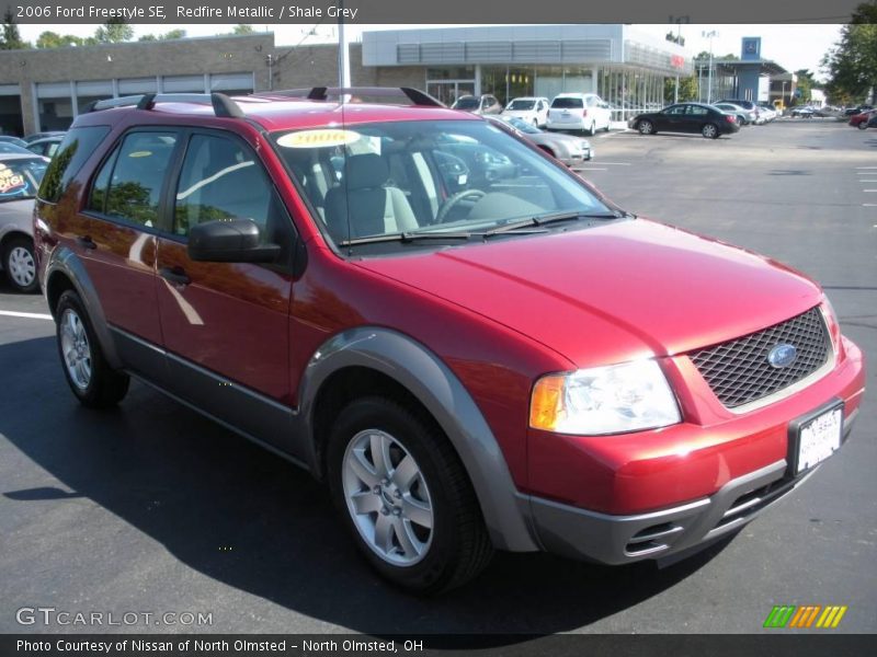 Redfire Metallic / Shale Grey 2006 Ford Freestyle SE