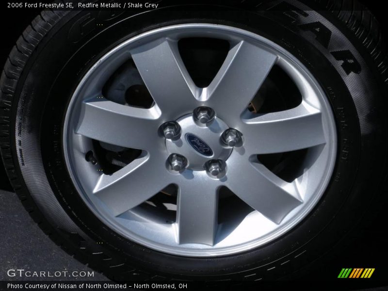 Redfire Metallic / Shale Grey 2006 Ford Freestyle SE