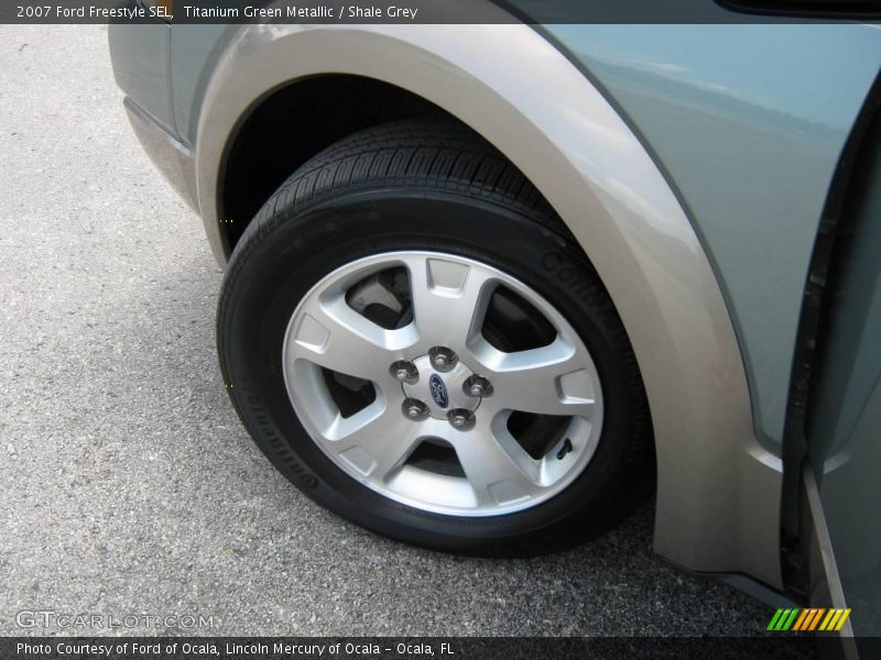 Titanium Green Metallic / Shale Grey 2007 Ford Freestyle SEL