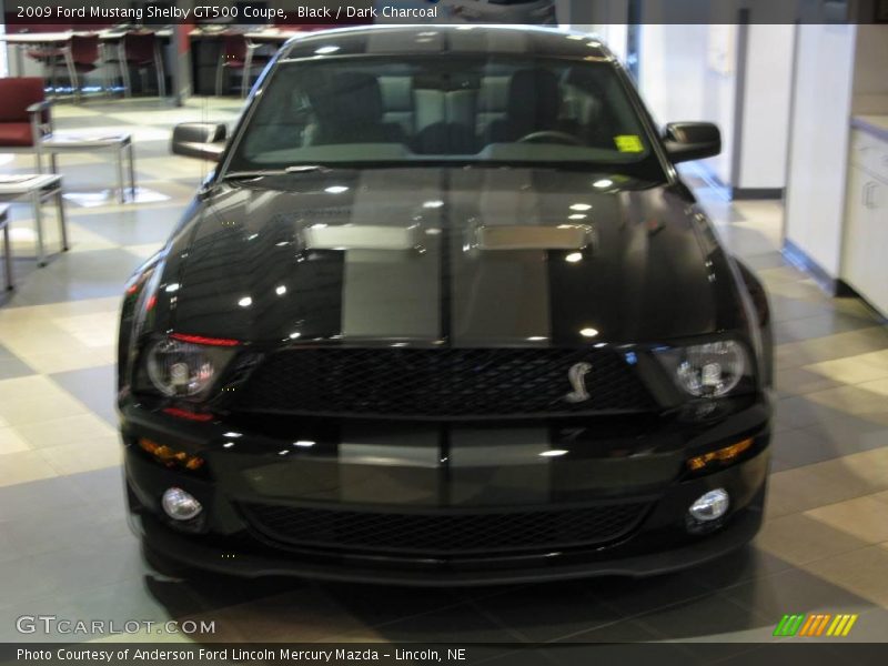 Black / Dark Charcoal 2009 Ford Mustang Shelby GT500 Coupe