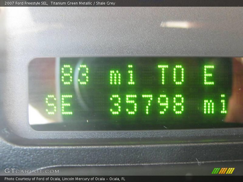 Titanium Green Metallic / Shale Grey 2007 Ford Freestyle SEL