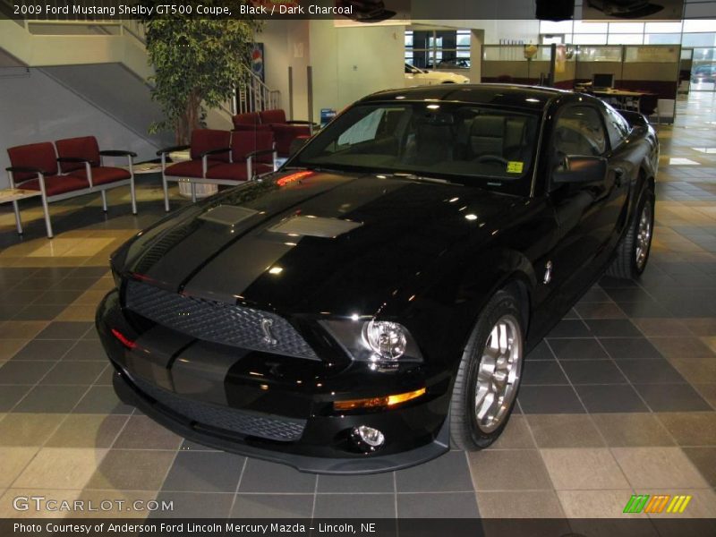 Black / Dark Charcoal 2009 Ford Mustang Shelby GT500 Coupe