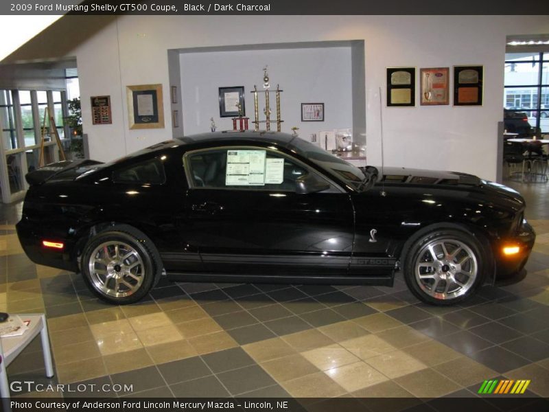 Black / Dark Charcoal 2009 Ford Mustang Shelby GT500 Coupe