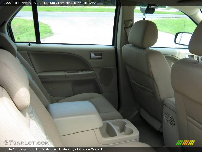 Titanium Green Metallic / Shale Grey 2007 Ford Freestyle SEL