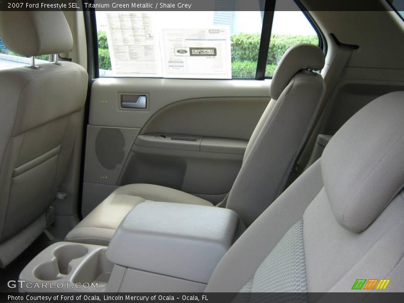 Titanium Green Metallic / Shale Grey 2007 Ford Freestyle SEL