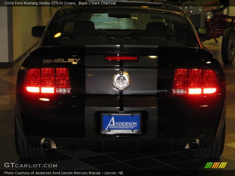 Black / Dark Charcoal 2009 Ford Mustang Shelby GT500 Coupe