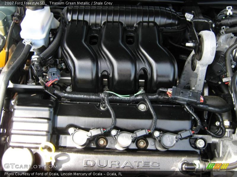 Titanium Green Metallic / Shale Grey 2007 Ford Freestyle SEL