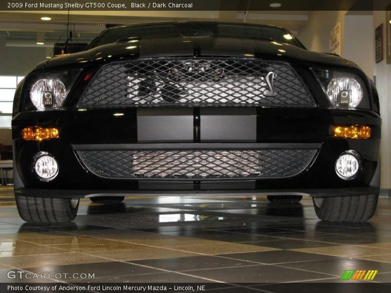 Black / Dark Charcoal 2009 Ford Mustang Shelby GT500 Coupe