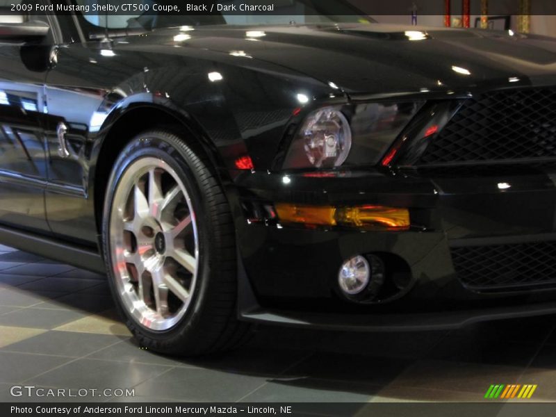 Black / Dark Charcoal 2009 Ford Mustang Shelby GT500 Coupe