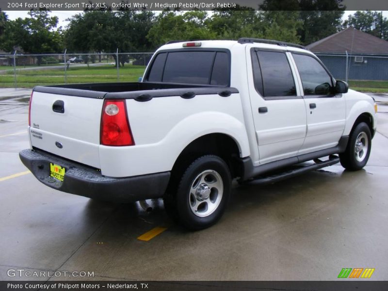Oxford White / Medium Pebble/Dark Pebble 2004 Ford Explorer Sport Trac XLS