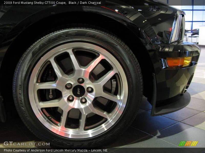 Black / Dark Charcoal 2009 Ford Mustang Shelby GT500 Coupe