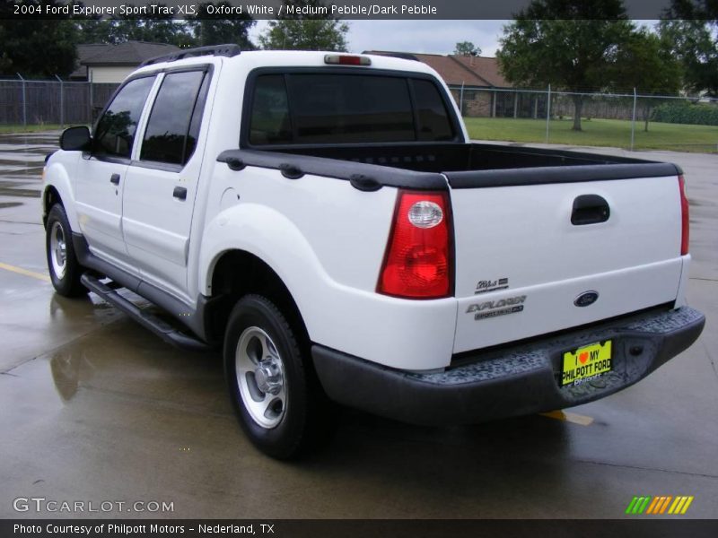 Oxford White / Medium Pebble/Dark Pebble 2004 Ford Explorer Sport Trac XLS
