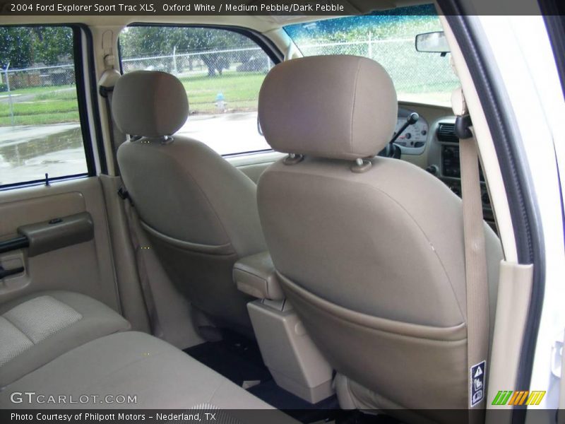 Oxford White / Medium Pebble/Dark Pebble 2004 Ford Explorer Sport Trac XLS