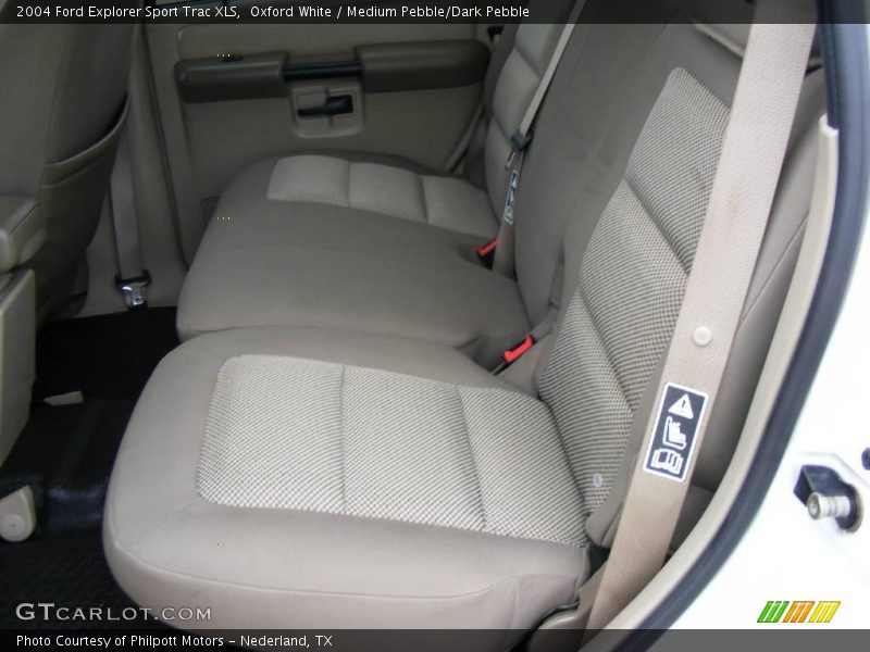 Oxford White / Medium Pebble/Dark Pebble 2004 Ford Explorer Sport Trac XLS