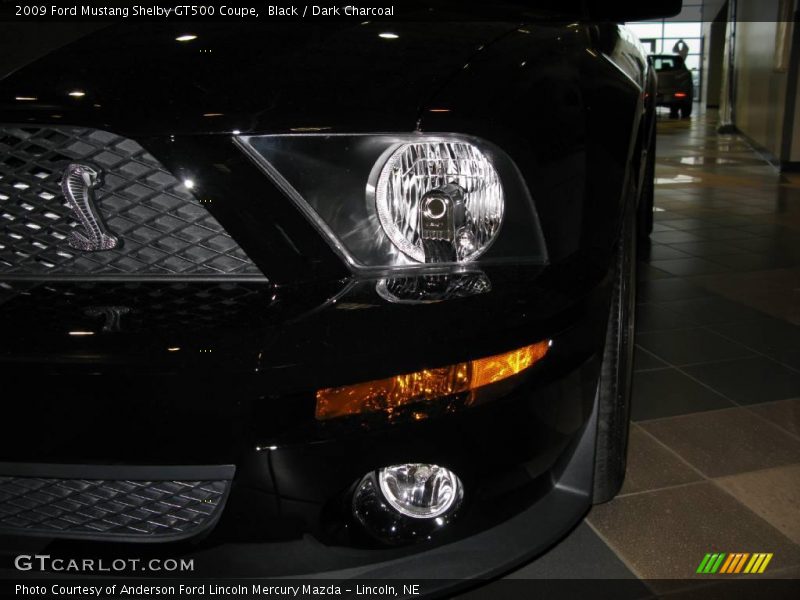 Black / Dark Charcoal 2009 Ford Mustang Shelby GT500 Coupe