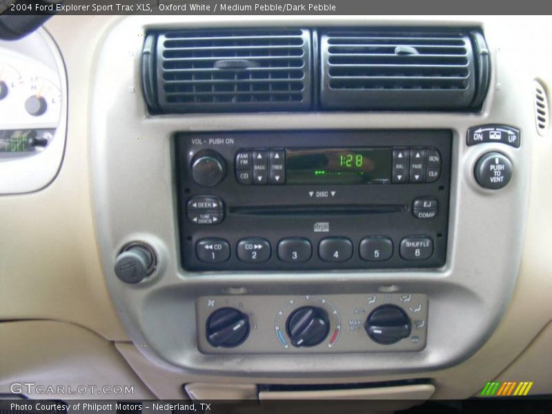 Oxford White / Medium Pebble/Dark Pebble 2004 Ford Explorer Sport Trac XLS