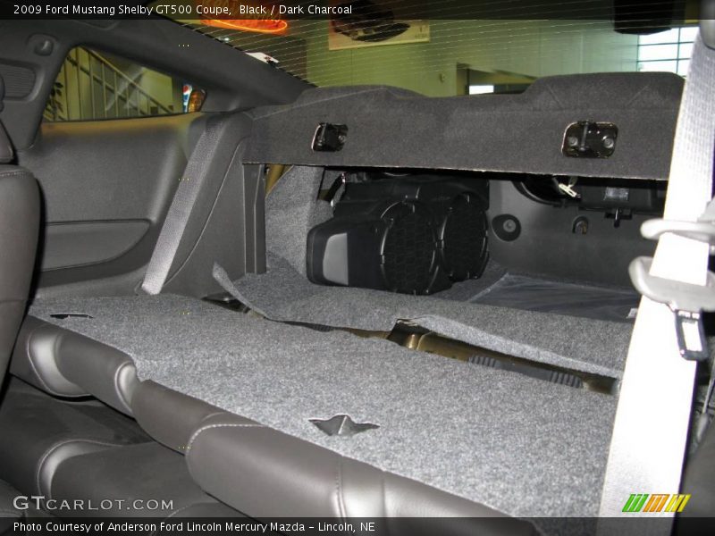 Black / Dark Charcoal 2009 Ford Mustang Shelby GT500 Coupe