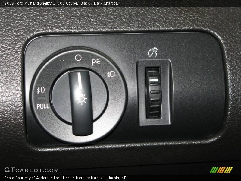 Black / Dark Charcoal 2009 Ford Mustang Shelby GT500 Coupe