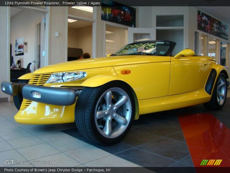 Prowler Yellow / Agate 1999 Plymouth Prowler Roadster
