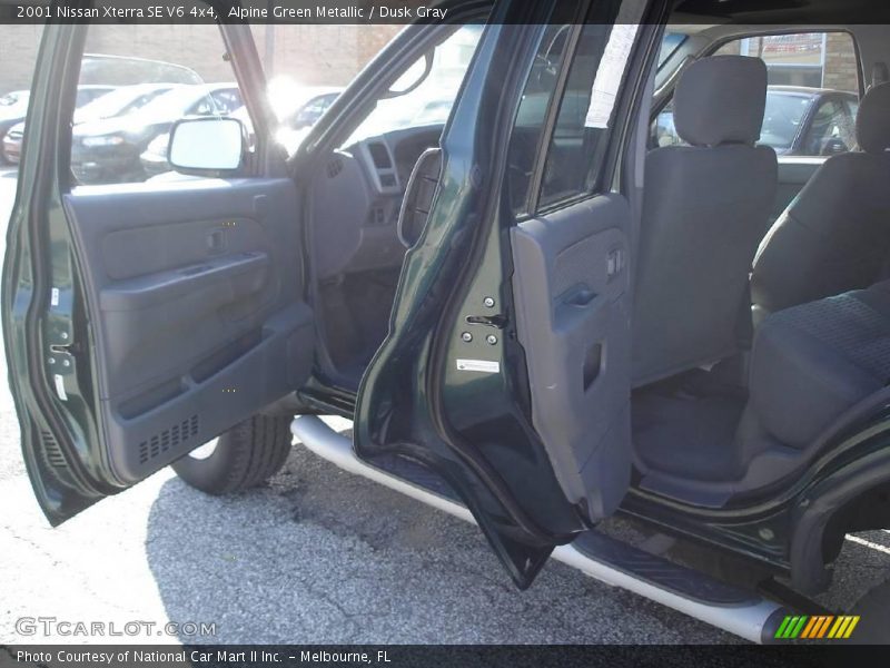 Alpine Green Metallic / Dusk Gray 2001 Nissan Xterra SE V6 4x4