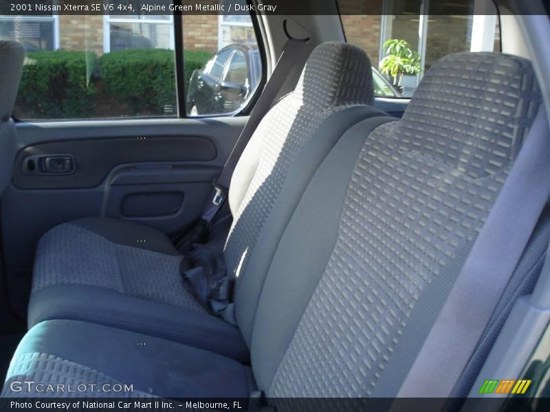 Alpine Green Metallic / Dusk Gray 2001 Nissan Xterra SE V6 4x4