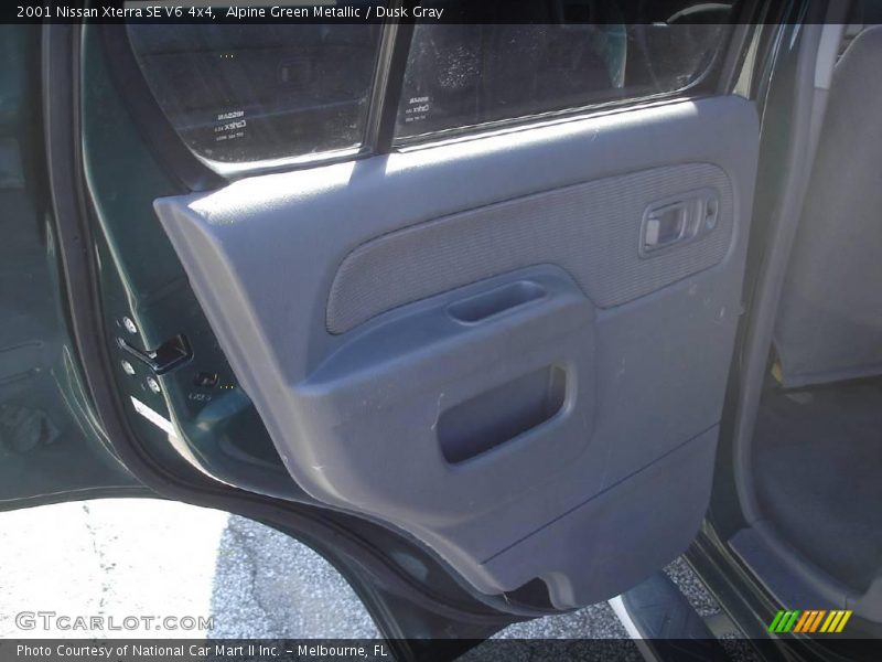 Alpine Green Metallic / Dusk Gray 2001 Nissan Xterra SE V6 4x4