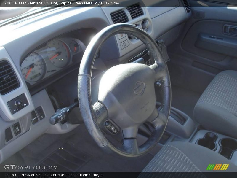 Alpine Green Metallic / Dusk Gray 2001 Nissan Xterra SE V6 4x4