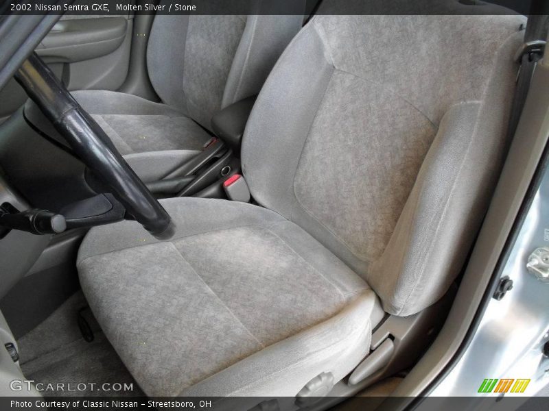 Molten Silver / Stone 2002 Nissan Sentra GXE